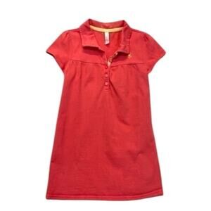 Old Navy Short sleeve Polo Dress Girl’s Size 3T cotton coral pink